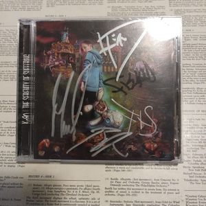 Rare SIGNED KORN CD - The Serenity of Suffering
